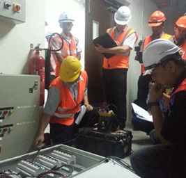 MRT line UPS Site Acceptance Test